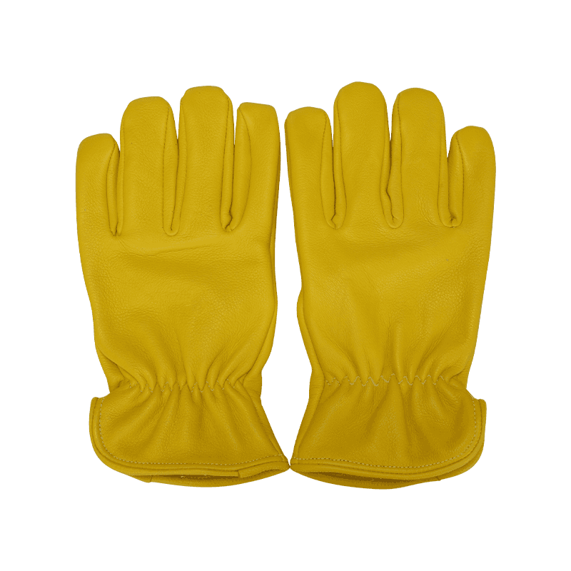 Lámhainní Leathar Cowhide gearrtha-resistant
