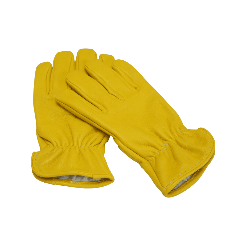 Lámhainní Leathar Cowhide gearrtha-resistant