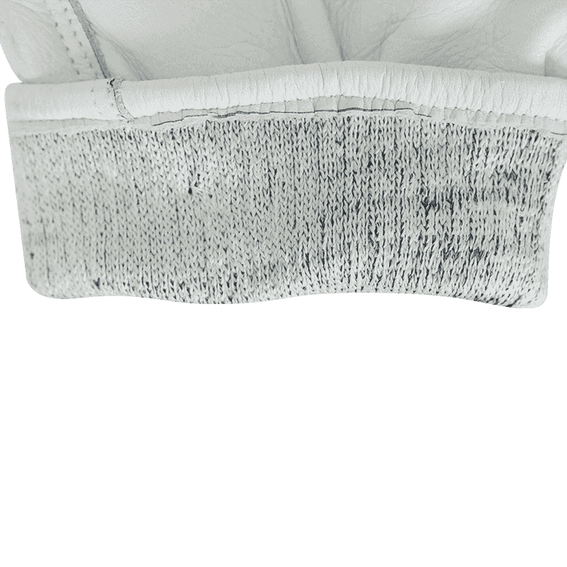 Lámhainní Leathar Cowhide gearrtha-resistant